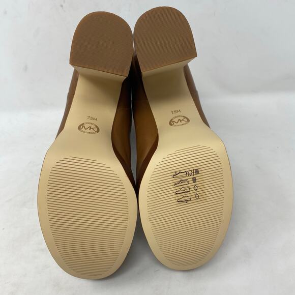 MICHAEL Michael Kors Natasha Leather Platform Boot Womens Size 7.5 - Picture 7 of 9